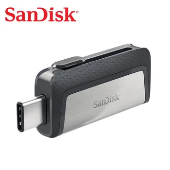 SanDisk usb 128GB SDDDC2 Extreme high speed Tipo C USB3.1 32gDual OTG USB Flash Drive 64GB Pen Drives 256 GB 150M/S PenDrives
