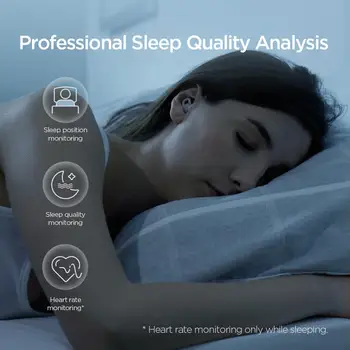 Sandėlyje Amazfit ZenBuds Belaidžio Smart Miego Pagalba Ausinių Ausinės Anti-Triukšmas Miego Stebėti Žadintuvas 12 Valandų Miego Baterija
