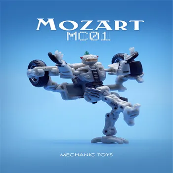 Sandėlyje Transformacijos Dr Wu & Mechanikas Studija MC02 MC01 Skalpeliu Mohawk Mikroskopu PVC Veiksmų Skaičius, Modelio Robotas Žaislai, Su dėžute