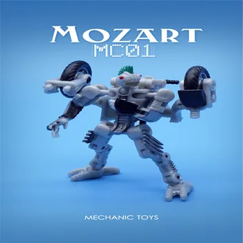 Sandėlyje Transformacijos Dr Wu & Mechanikas Studija MC02 MC01 Skalpeliu Mohawk Mikroskopu PVC Veiksmų Skaičius, Modelio Robotas Žaislai, Su dėžute