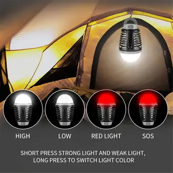 Saulės Elektros Uodų, Vabzdžių Žudikas Išjungti Šviesos Lempa USB Įkrovimo Vandeniui Gaudyklė, Lempa LED Šviesos Klaidą Zapper Kenkėjų Kontrolės Spąstai