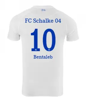 Schalke 04 futbolas Džersis 2020 m. - 4 OZAN 7 uth 8 SERDAR 9 RAMANO 10 Bentaleb 25 HARIT 20 21 Home away marškinėliai, Palaidinukė