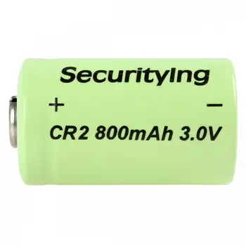 Securitylng 3.0 V 800mAh CR2 Žalia Ličio Baterija