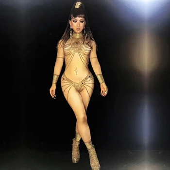 Seksualus aukso Egipto karalienė kalnų krištolas elastomania baras, naktinis klubas, koncertų dainininkė, šokėja kostiumai