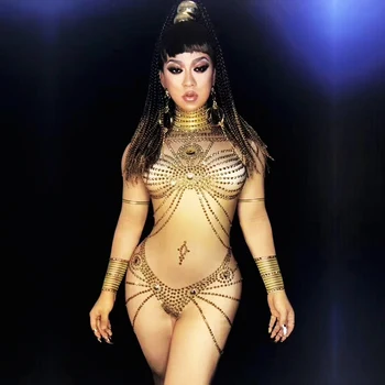 Seksualus aukso Egipto karalienė kalnų krištolas elastomania baras, naktinis klubas, koncertų dainininkė, šokėja kostiumai