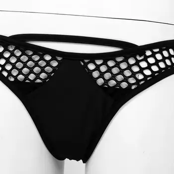 Seksualus, Moterų Bikini Skaidrus Susikrovė Apatinis Trikotažas Nustatyti Tuščiaviduriai Iš Trumpomis Rankovėmis, Apkarpyti Viršūnes+Įžūlus Kelnaitės Karšto Femme Striptizo Apranga