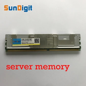 Serverio Atmintį Hynix DDR2 HP 4GB DDR 2 667MHz PC2-5300 2Rx4 4Rx4 FBD ECC PC2-5300F FB-DIMM RAM Visiškai Neutralizuoti DIMM RAM FBDIMM