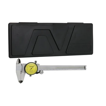 Shahe dial vernier suportas 0.02 mm matavimo įrankis vernier dial suportas 0-150 mm