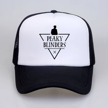 Shelby Company Limited Įkvėpė Peaky Laukai Spausdinti Beisbolo kepuraitę Vasarą vyrams Medvilnės Humoro Unisex Akių Sunkvežimio vairuotojas hat