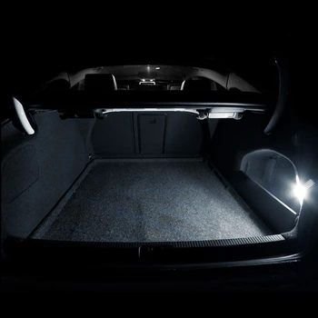 Shinman 12pcs Klaidų, LED Interjero Šviesos Rinkinio Pakuotės toyota prado priedai 2009-2016 auto automobilių vidaus apšvietimo rinkinys