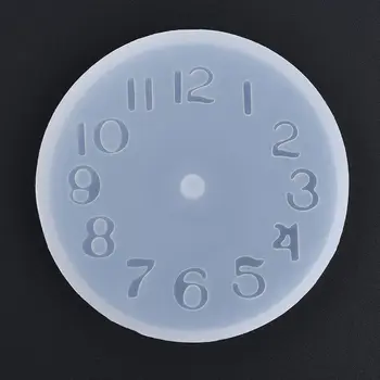 Silikono Formos Laikrodis Epoksidinės Dervos Pelėsių 