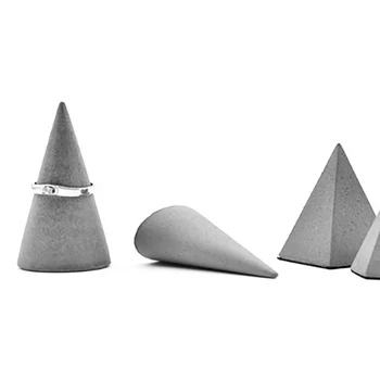 Silikono Piramidės Formos Betono Papuošalai Stovėti Pelėsių Rankų Darbo Vestuvių Dekoravimo Priemonė