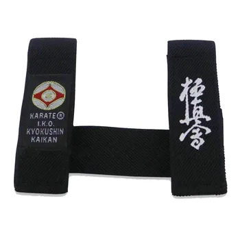 SINOBUDO Karate Kyokushin Ka Diržo Fiksuotas laikiklis Juodas Diržas Fiksažų PAGRINDĄ Kyokushin Karate Diržo Fiksažų