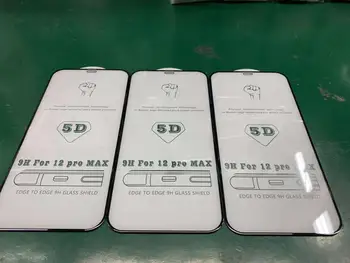 Sinzean 100VNT iPhone 12/11 Pro/XS MAX/8plus/7 PLIUS/XR/XS 5D, kuriems grūdintas stiklas IPHONE SE 2020 3D screen protector