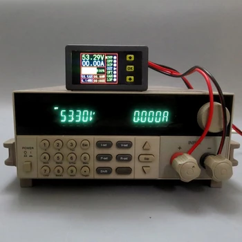 Skaitmeninis Multimetras Įkrovimo-Išsikrovimo Akumuliatoriaus Testeris DC 0-90V 0-20A Volt Amp Matuoklis