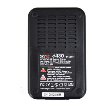 SKYRC e430 30W Paprasta subalansuotas mokestis išleidimo įmontuotas maitinimo 2s-4s LiPo Gyvenimo RC Baterija