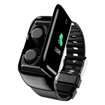 Smart Watch 2 In 1 Daugiafunkcinis Stilingas Belaidis 