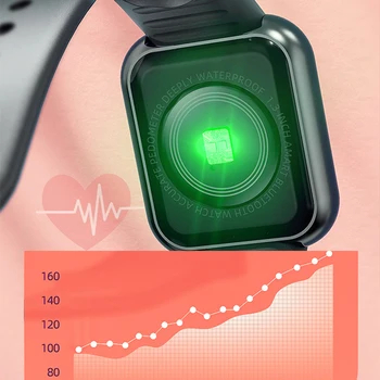 Smart Žiūrėti Bluetooth Vandeniui SmartWatch Širdies ritmo Monitorius 