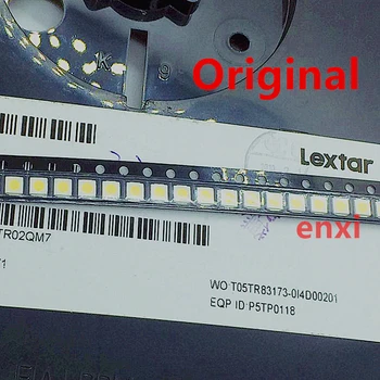SMD 100vnt Originalą Lextar 3030 3v 1W SMD LED Diodų TV Backligh Remonto šaltai Balta Priežiūros Rutuliukai
