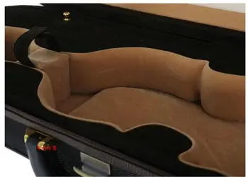Smuikas aukštos kokybės smuiko atveju dvigubas dirželis didelis spektro maišelį su užraktas