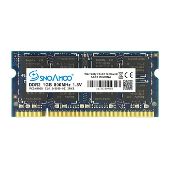 SNOAMOO Laptopo Ram DDR2 2x2GB 667MHz PC2-5300S 800MHz CL5 PC2-6400S CL6 S0 DIMM 1G Nešiojamojo kompiuterio Atminties Lifetime Garantija