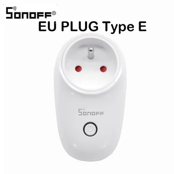 Sonoff S26 JAV/JK/AU/ES WiFi Smart Plug Belaidžio Lizdas, Maitinimo Lizdas Smart Home Jungiklis 