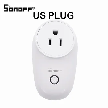 SONOFF S26 JAV/JK/AU/ES WIFI Smart Plug Elektros Lizdas Šviesos Jungiklio Lizdas, Nuotolinio Valdymo pultu 