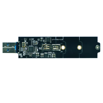 SP USB3.0 Aliuminio HDD Atveju, TIPO A NGFF M2 SSD Išorės Talpyklos Enbedded Kietojo Disko Adapteris 2242 2260 2280 Fiksuotas tipas