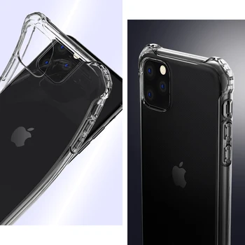 Spigen Patikima Crystal Case for iPhone 11 Pro Max / Pro 11 / 11 - MIL-STD-810 Apsaugos Lankstus TPU Crystal Clear Atveju