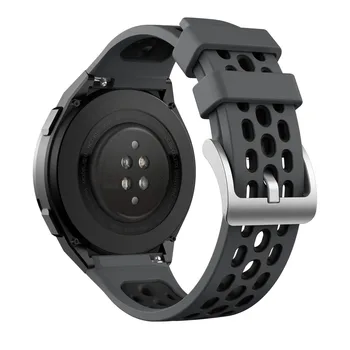 Sporto silikono dirželis Huawei GT 2E Žiūrėti juosta watchband už Huawei Žiūrėti gt2e Apyrankė Keičiamų Apyrankė