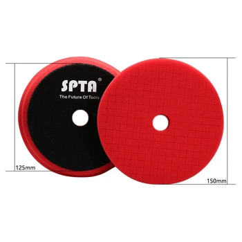 SPTA 6inch(150mm)-Ultra plonas Light/Medium/Heavy Supjaustyti Sponge Putų Poliravimo Šluostės &Poliravimo Šluostės 5