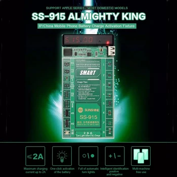 SS-915 universal baterija aktyvavimo valdybos greitai įkrauti PCB įrankis, su USB laidu