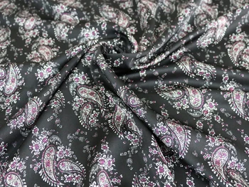 Suknelė Scafs Hijab Plaukų Juosta Tekstilės Minkštas Charmeuse Satino Audiniai, Paisley
