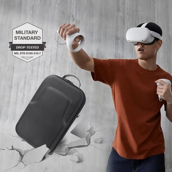 Sunku EVA Dėklas Rankinėje Apsauginis Dangtelis Laikymo Maišelis, Dėžutė, Vežančių Atveju -Oculus Quest 2 VR Stiklo ir Reikmenys