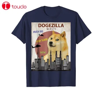 Svetimas Dalykų Dizaino Marškinėliai 2019 Naujas Dogezilla T-Shirt | Juokingas Doge Meme Shiba Inu Šuo Marškinėliai T Shirt Hoodies