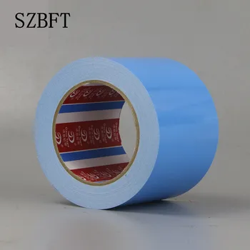 SZBFT Stiprus 0,5 mm storio mėlyna filmas baltos putos dvipusis juosta Lentele reklamos telefonas porolono kempine juosta