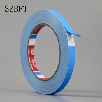 SZBFT Stiprus 0,5 mm storio mėlyna filmas baltos putos dvipusis juosta Lentele reklamos telefonas porolono kempine juosta