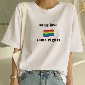T-Marškinėliai, Unisex Vyrai Moterys Estetinės Tee Žmogaus Teisių Lygybės Marškinėliai