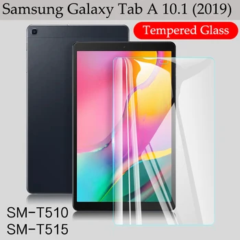 Tabletę stiklo Samsung Galaxy Tab 10.1 2019 Grūdintas kino screen protector, grūdinimas Nulio Įrodymas SM-T510 SM-T515
