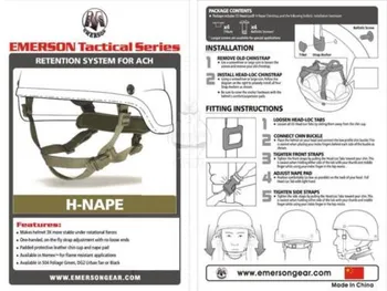 Taktinis karo Lauko FMA Medžioklės MICH Saugojimo Sistemos, H-Sprando TB268 269