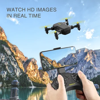TCMMRC Mini Tranai 4k profesional wifi dron quadrocopter drone su 4k HD kamera RC sulankstomas gps Selfie žaislai, Tranas