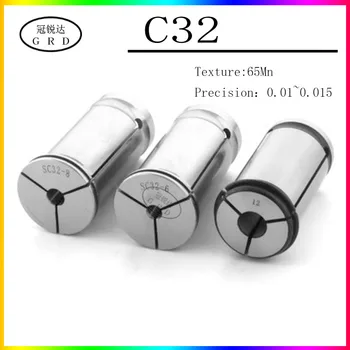 Tekinimo-C32-0.01 tikslumo~0.015/strong collet / 3mm-25mm/strong collet /C stiprus collet/cnc collet įrankis