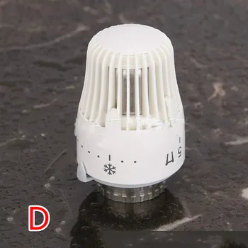 Termostatiniai radiatorių žalvario vožtuvas DN15 DN20 DN25 Grindų šildymo sistemos Termostatiniai Radiatorių Vožtuvų Galvos