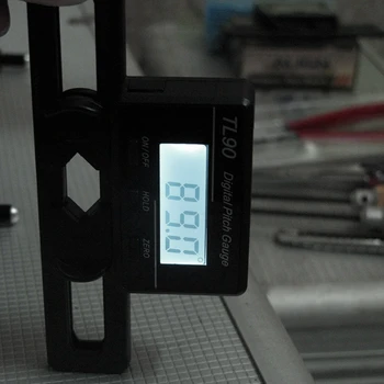 TL90 Skaitmeninis Žingsnio Matuoklis Backlight LCD Ekranas Menčių Kampo Matavimo Įrankis LS NORI Įrankis