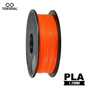 TOPZEAL Orange Fluo 3D Spausdintuvas PLA Gijų 1.75 mm 1KG 3D Natūralių Medžiagų 3D Spausdintuvas Prekes