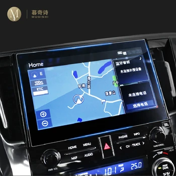 Toyota Alphard Vellfire-2020 M. Automobilių GPS navigacijos kino ekranu Grūdintas stiklas, apsauginė plėvelė Anti-scratch 8/10 Colių