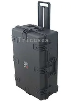 Tricases gamyklos OEM/ODM sunku IP67 plastiko didelis lagaminas vežimėlio įrankis atveju su pre-cut putų M2950