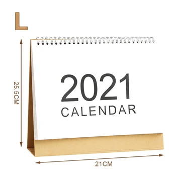 Trimatis 2021 Stalinis Kalendorius 12 Mėnesių Stalinis Kalendorius Mėnesio Planavimo Kalendorius, Namų, Mokyklų ir Biuro