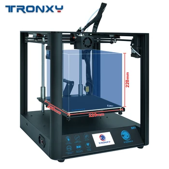 Tronxy D01 3D spausdintuvas Pramonės linijinis vadovas geležinkelių XY Didelio tikslumo Spausdinimo Titan Ekstruderiu 24V Maitinimo išjungimas atnaujinti