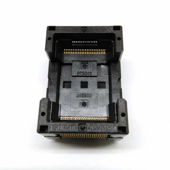 TSOP48 Standartinis IC Bandymų Įrašyti į Lizdą Pikis 0,5 mm IC Dydis 12x18.4mm IC354-048-D31/35 Programuotojas Adapteris NAND flash lizdas